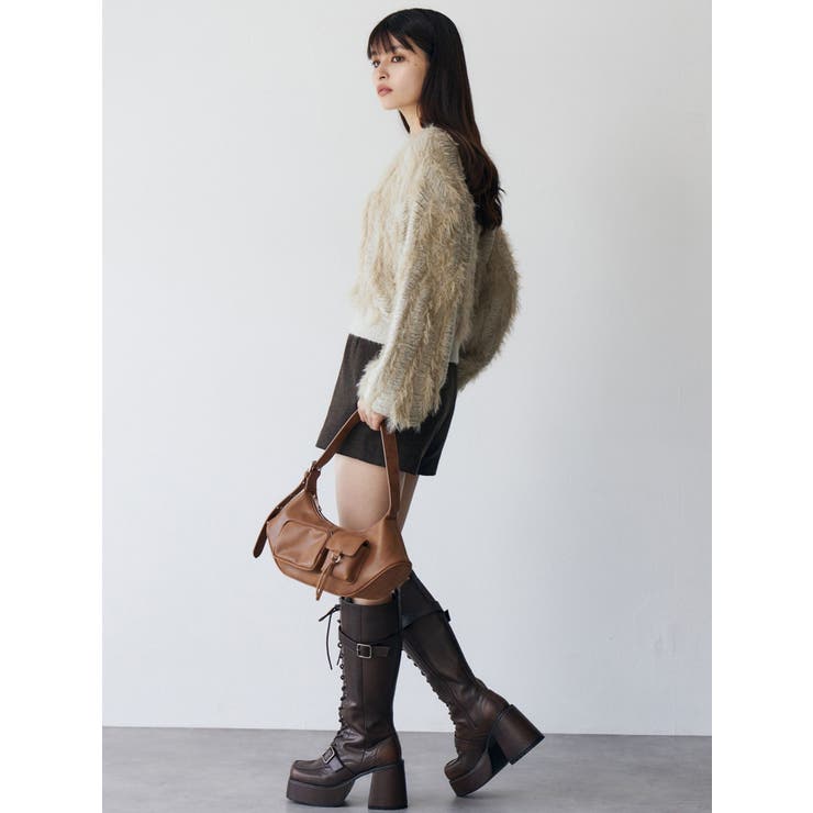 ダブルポケットショルダーバッグ | MURUA | 詳細画像3 