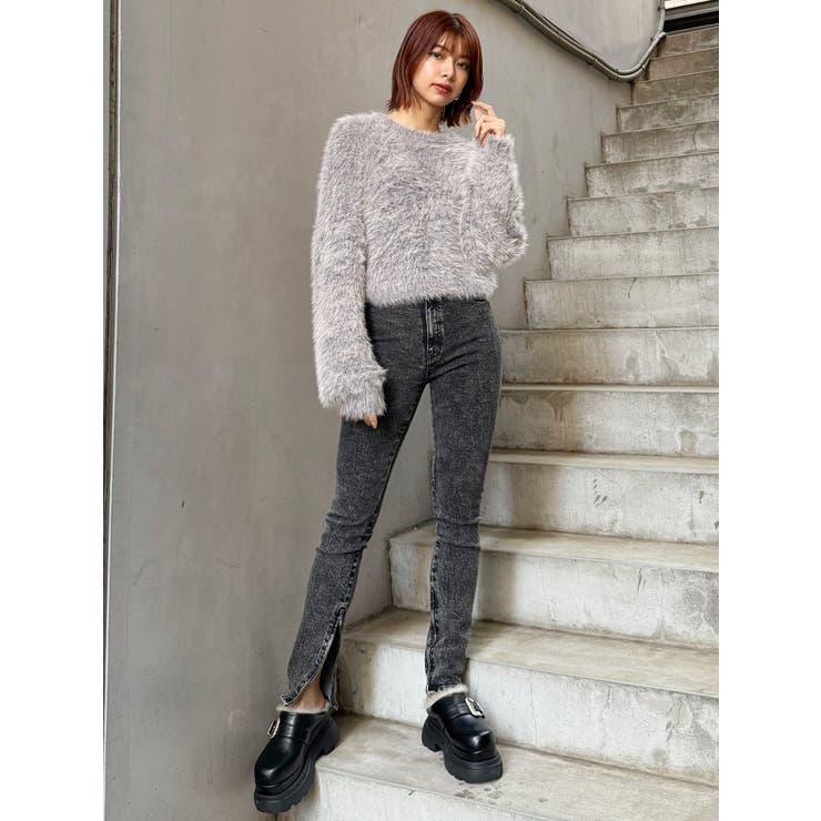 ジップヘムスキニーデニム | MURUA | 詳細画像11 