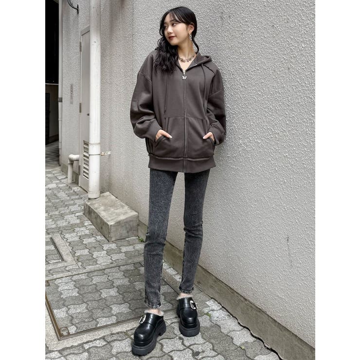 ジップヘムスキニーデニム | MURUA | 詳細画像14 