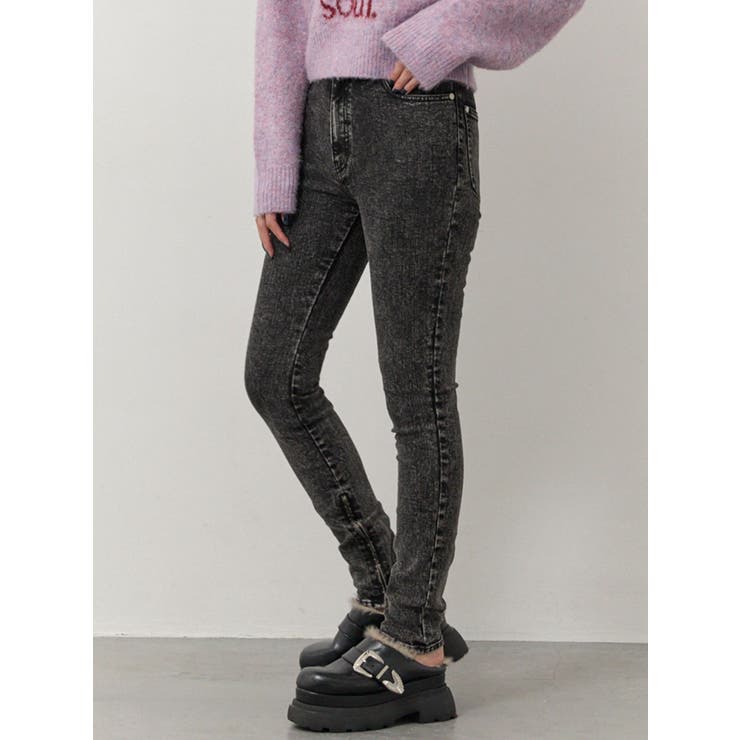 ジップヘムスキニーデニム | MURUA | 詳細画像2 