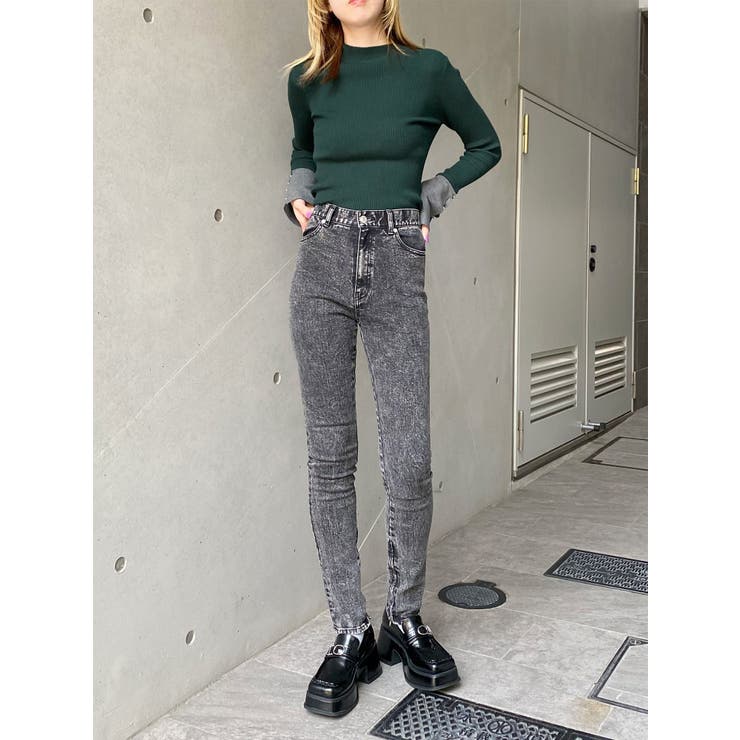 ジップヘムスキニーデニム | MURUA | 詳細画像8 