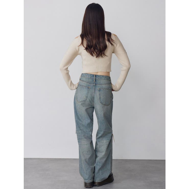 グリンプスダメージデニム | MURUA | 詳細画像14 