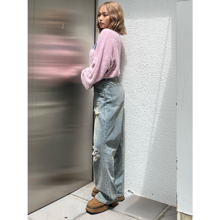 グリンプスダメージデニム | MURUA | 詳細画像24 