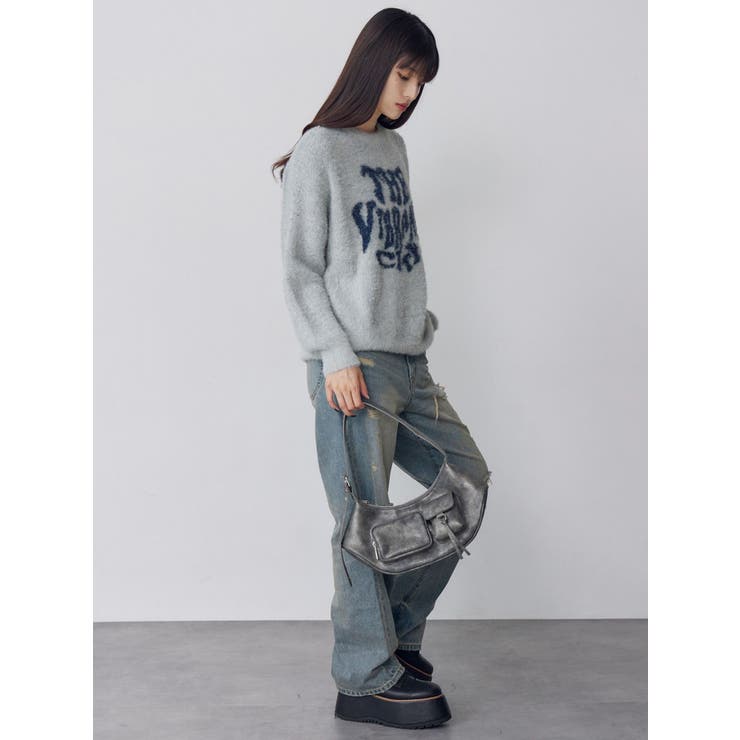 グリンプスダメージデニム | MURUA | 詳細画像7 