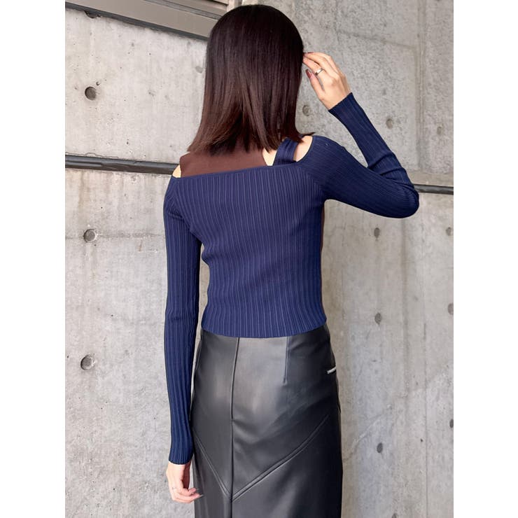 ショルダーカットリブニット | MURUA | 詳細画像20 