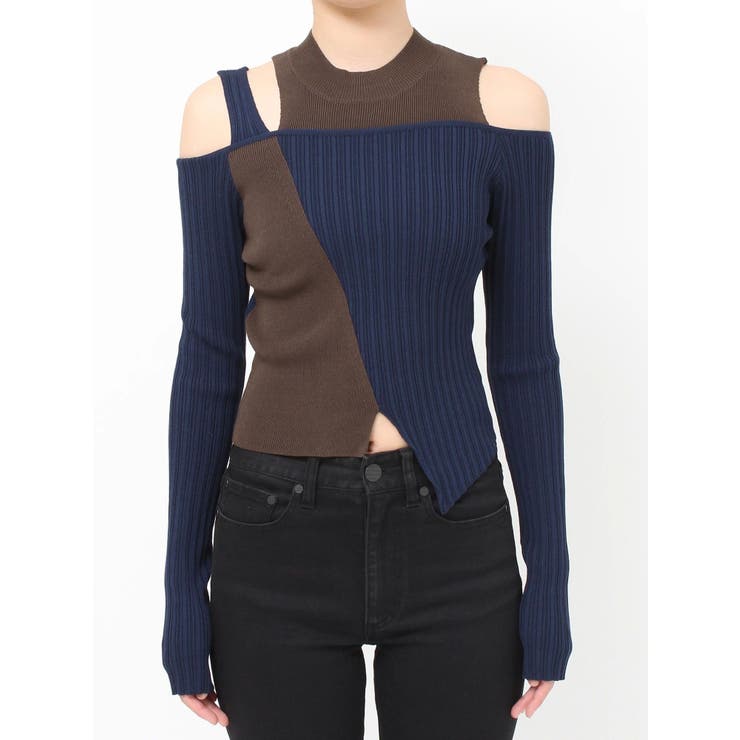 ショルダーカットリブニット | MURUA | 詳細画像39 