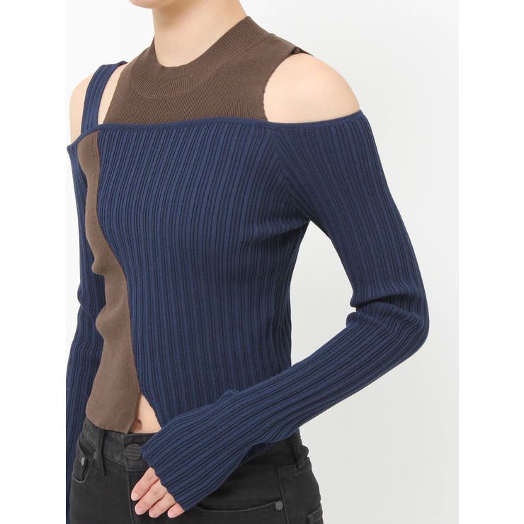 ショルダーカットリブニット | MURUA | 詳細画像43 