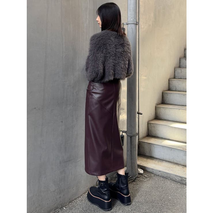 バイカラーMIXシャギーニット | MURUA | 詳細画像41 