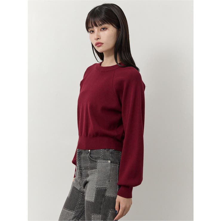 ボリュームスリーブニット | MURUA | 詳細画像15 