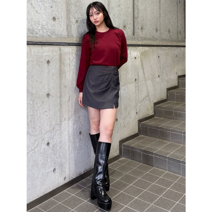 ボリュームスリーブニット | MURUA | 詳細画像32 