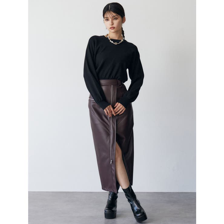 ボリュームスリーブニット | MURUA | 詳細画像7 