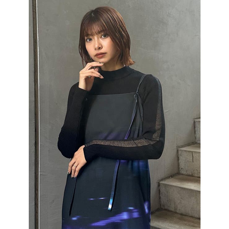 シアーラインスリーブニット | MURUA | 詳細画像26 