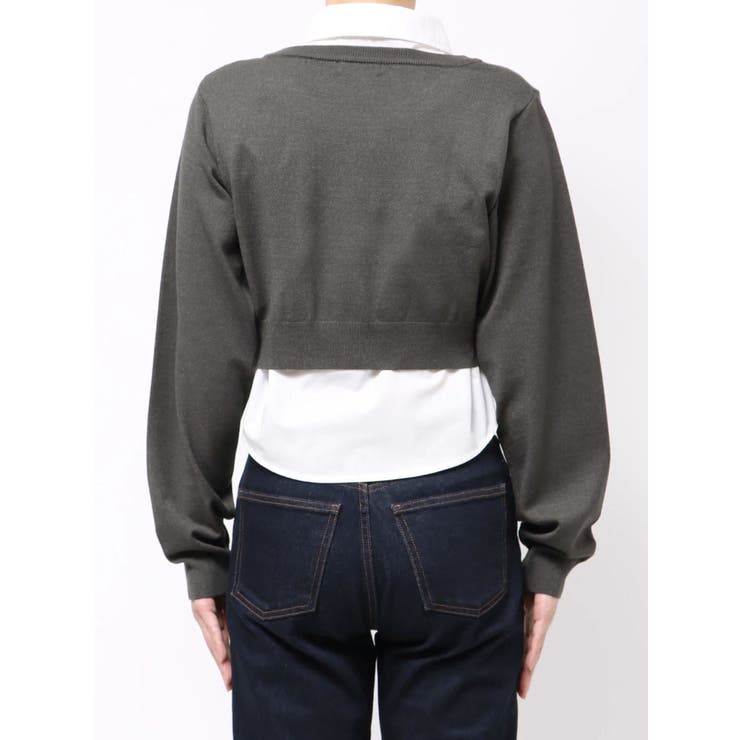 シャツレイヤードマルチウェイニット | MURUA | 詳細画像46 