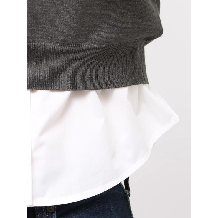 シャツレイヤードマルチウェイニット | MURUA | 詳細画像49 