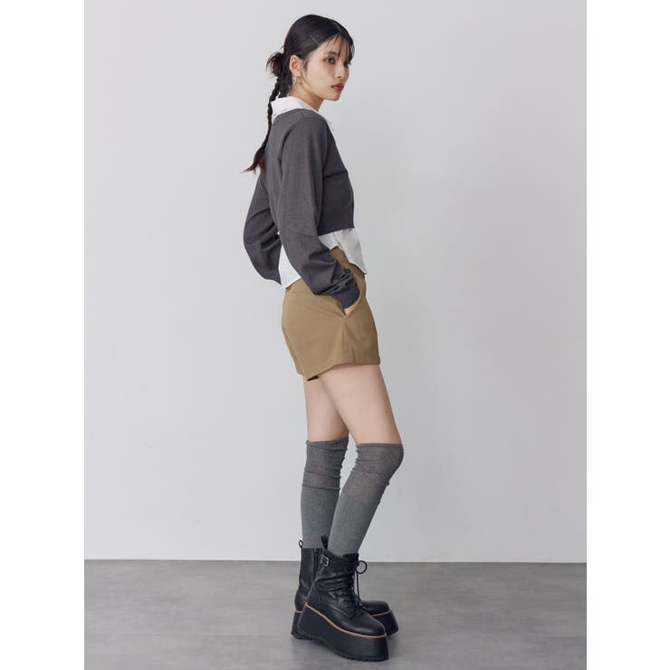 シャツレイヤードマルチウェイニット | MURUA | 詳細画像8 