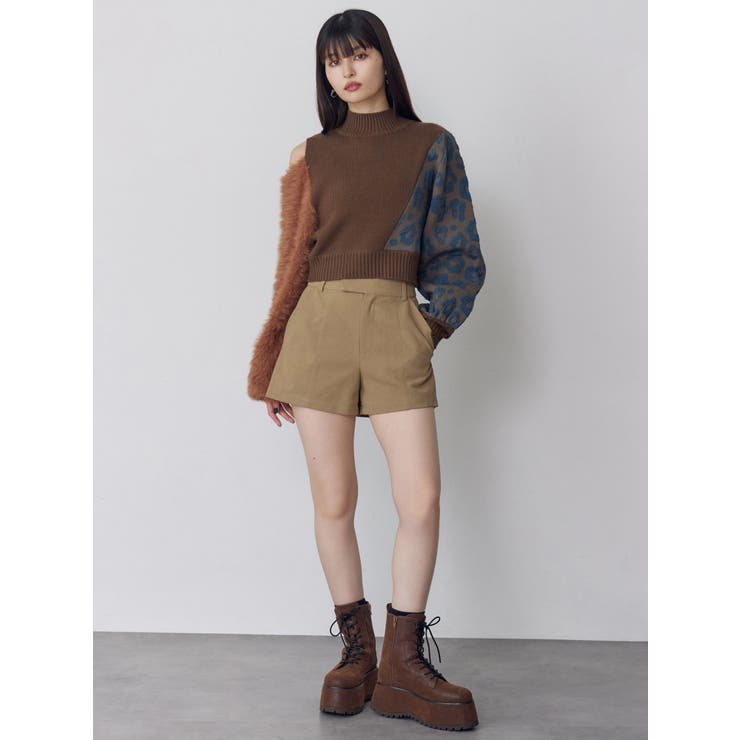 アシメフクレジャガードニット | MURUA | 詳細画像12 