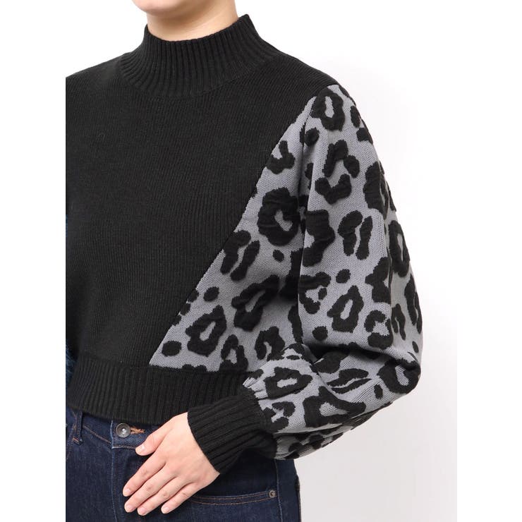 アシメフクレジャガードニット | MURUA | 詳細画像26 