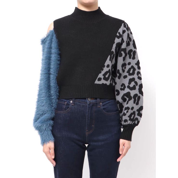 アシメフクレジャガードニット | MURUA | 詳細画像33 