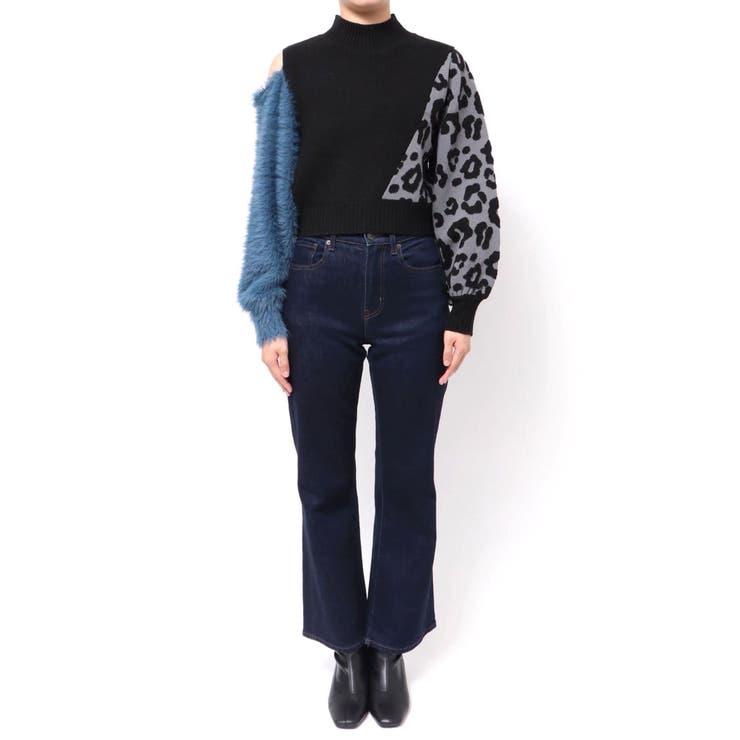 アシメフクレジャガードニット | MURUA | 詳細画像40 