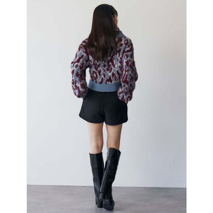 マルチヤーンハーフジップニット | MURUA | 詳細画像19