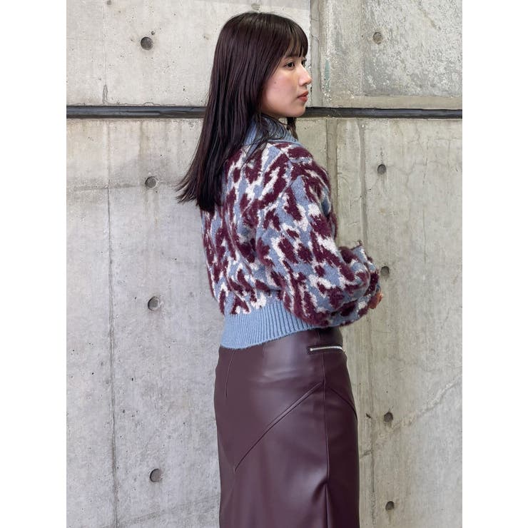 マルチヤーンハーフジップニット | MURUA | 詳細画像33