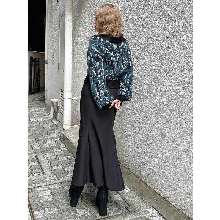 マルチヤーンハーフジップニット | MURUA | 詳細画像38