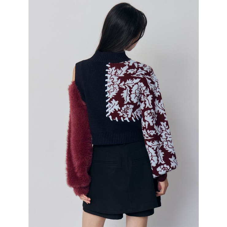 ショルダーフラワーシャギーニット | MURUA | 詳細画像13 