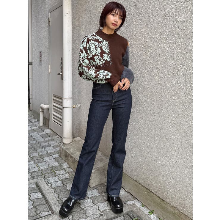 ショルダーフラワーシャギーニット | MURUA | 詳細画像27 