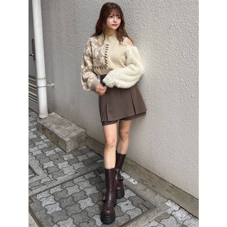 ショルダーフラワーシャギーニット | MURUA | 詳細画像35 