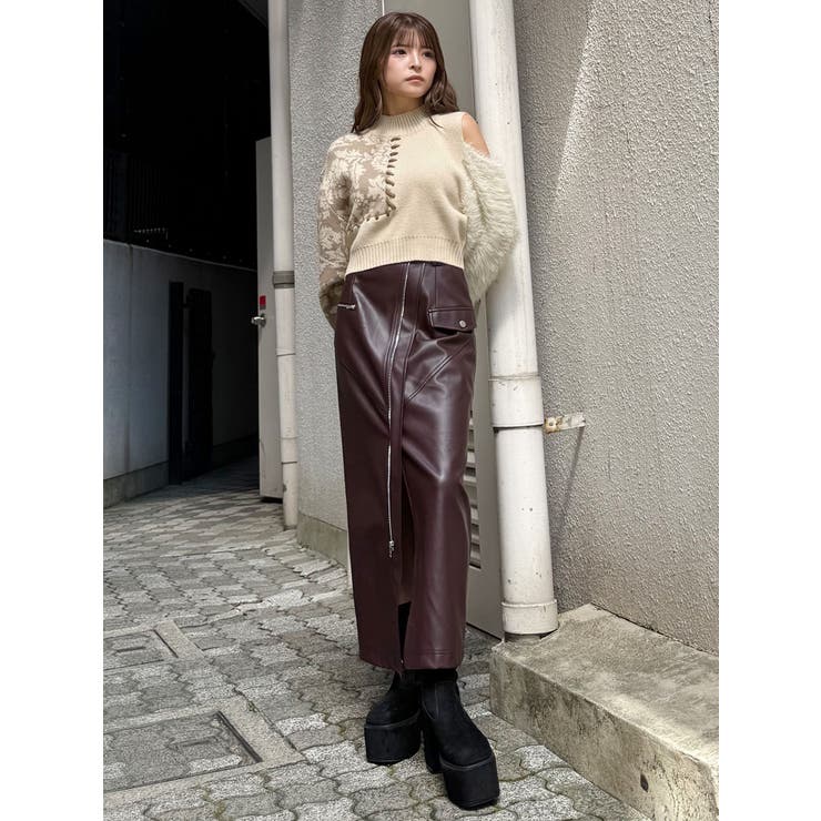 ショルダーフラワーシャギーニット | MURUA | 詳細画像39 