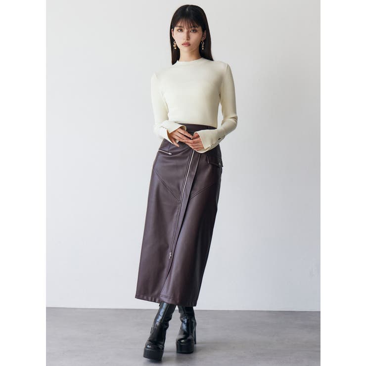 フレアスリーブアクセントニット | MURUA | 詳細画像14 