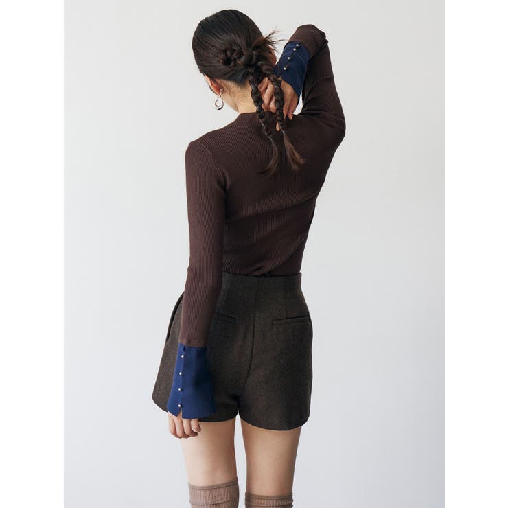 フレアスリーブアクセントニット | MURUA | 詳細画像22 