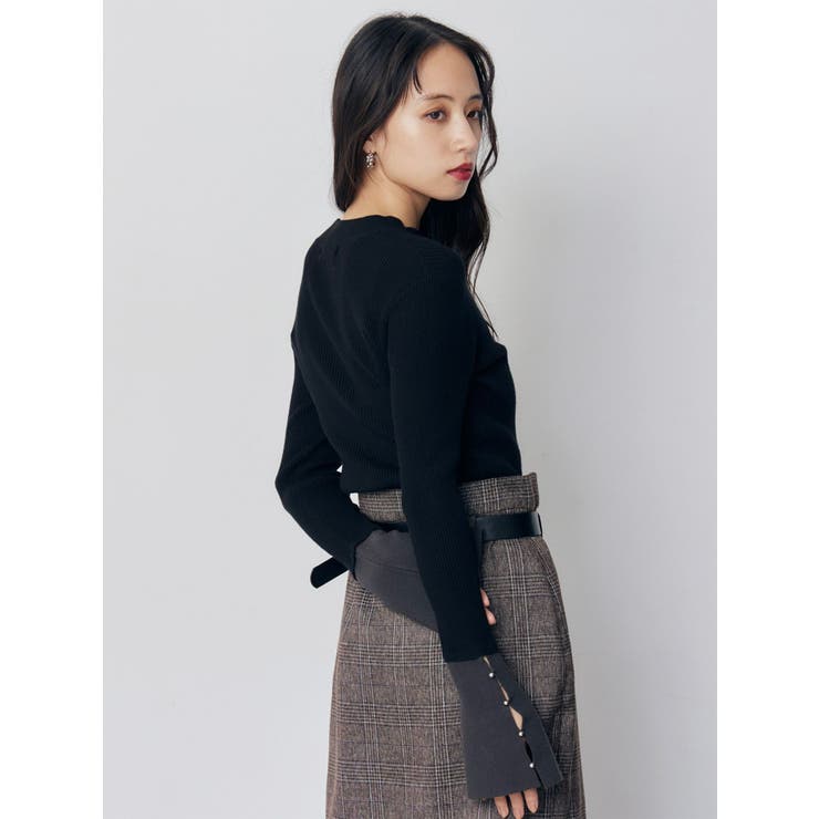 フレアスリーブアクセントニット | MURUA | 詳細画像39 