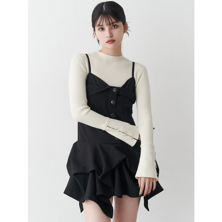 フレアスリーブアクセントニット | MURUA | 詳細画像49 