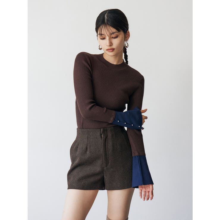 フレアスリーブアクセントニット | MURUA | 詳細画像6 