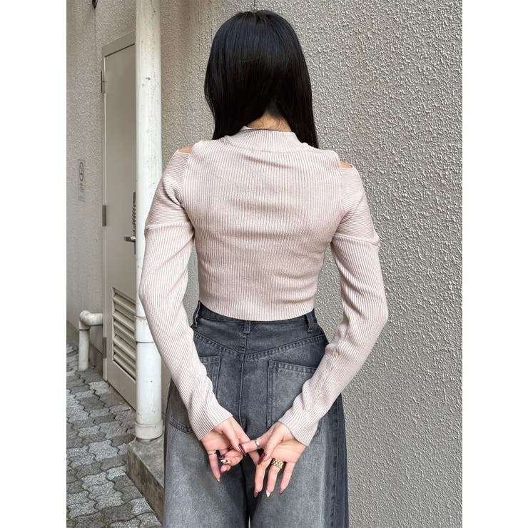 カシュクールハーフジップトップス | MURUA | 詳細画像41 