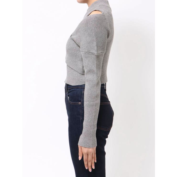 カシュクールハーフジップトップス | MURUA | 詳細画像49 