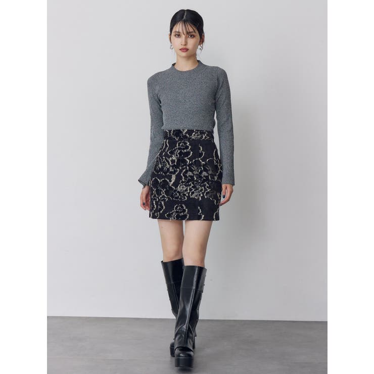 フレアスリーブニット | MURUA | 詳細画像17 