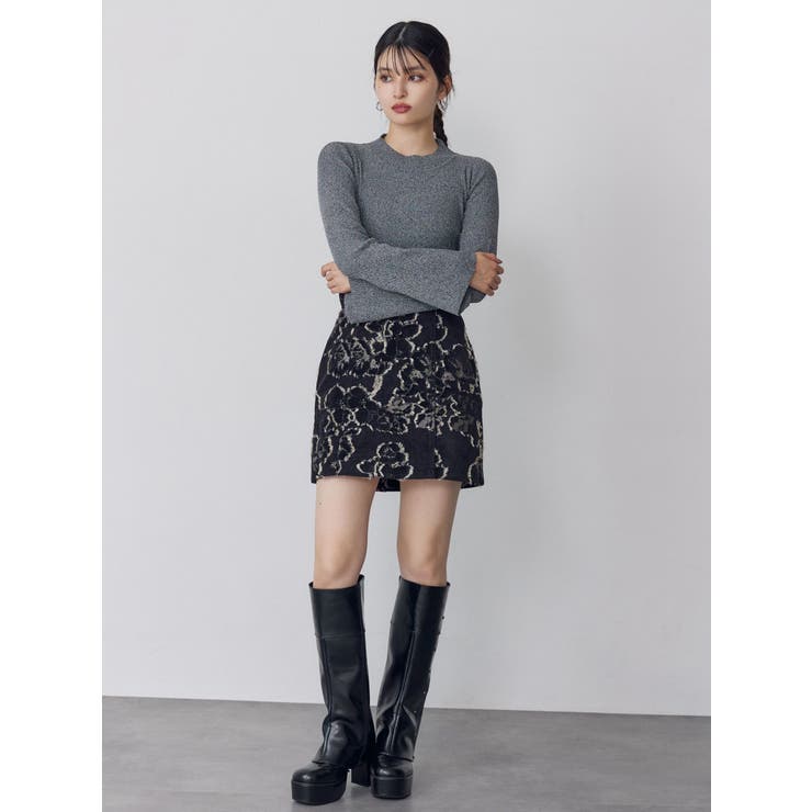 フレアスリーブニット | MURUA | 詳細画像18 