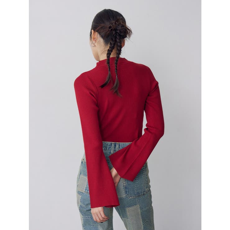 フレアスリーブニット | MURUA | 詳細画像21 