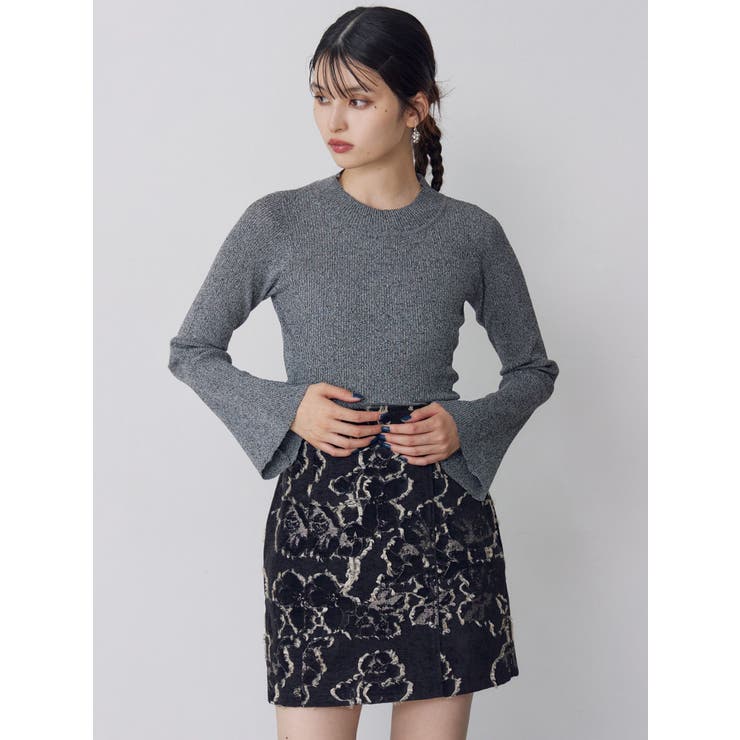 フレアスリーブニット | MURUA | 詳細画像3 