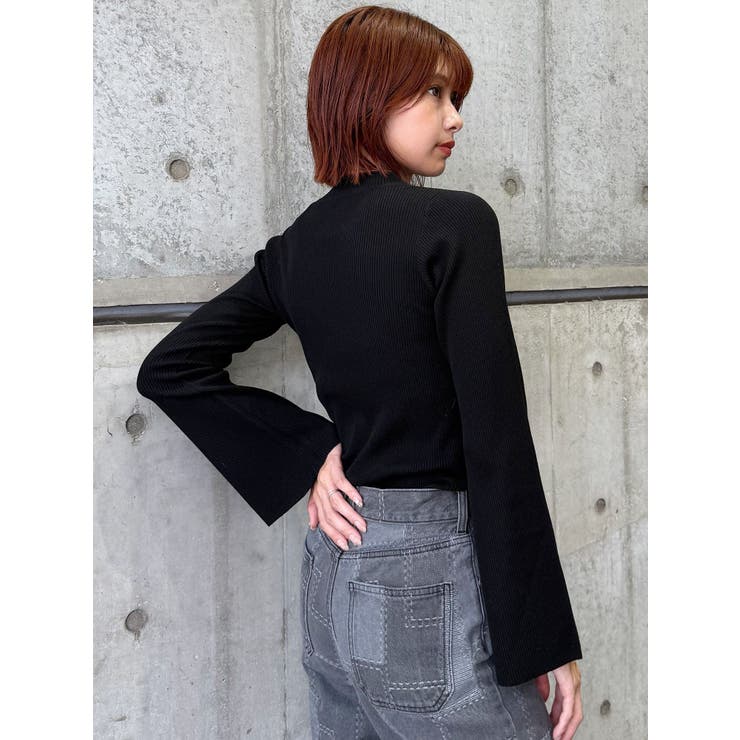 フレアスリーブニット | MURUA | 詳細画像30 