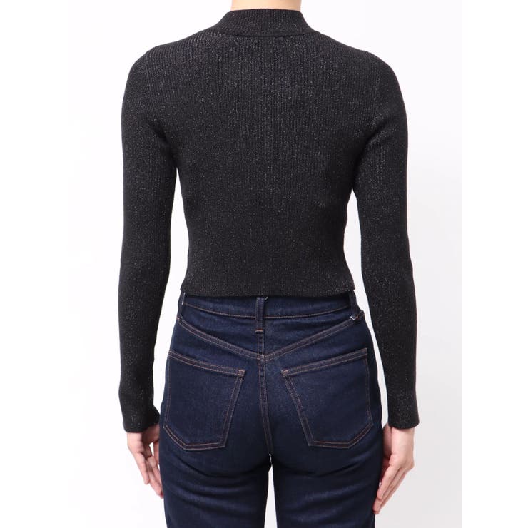 クロスリブニット[品番：MKSW0067391]｜MURUA（ムルーア）のレディース