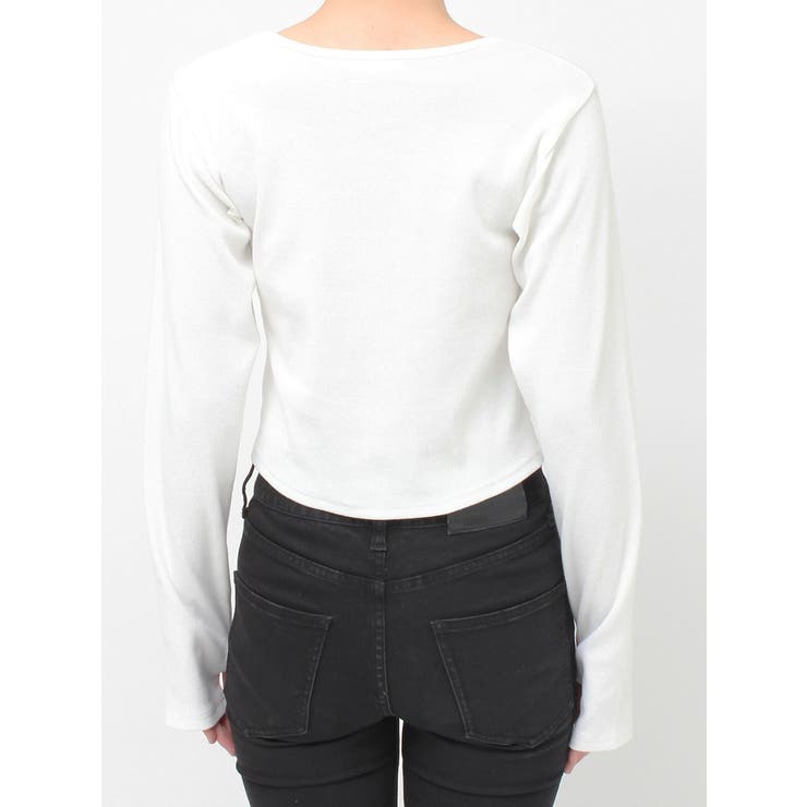 クロップドメッセージトップス | MURUA | 詳細画像45 