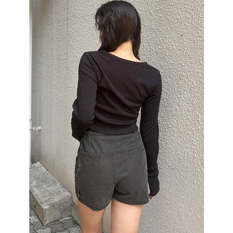 ロゴラメテレコトップス | MURUA | 詳細画像26 