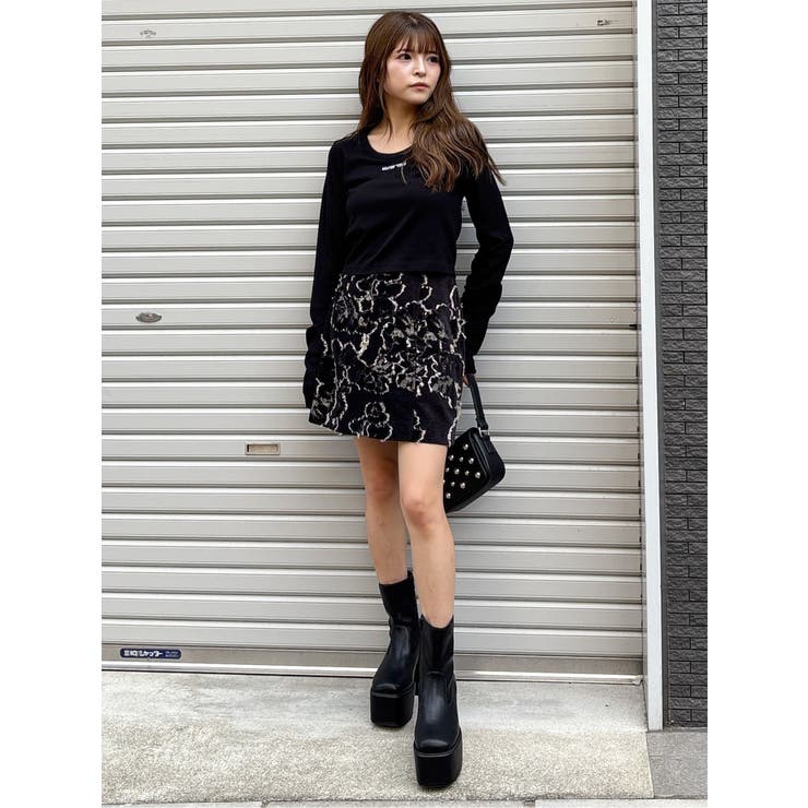 ロゴラメテレコトップス | MURUA | 詳細画像38 