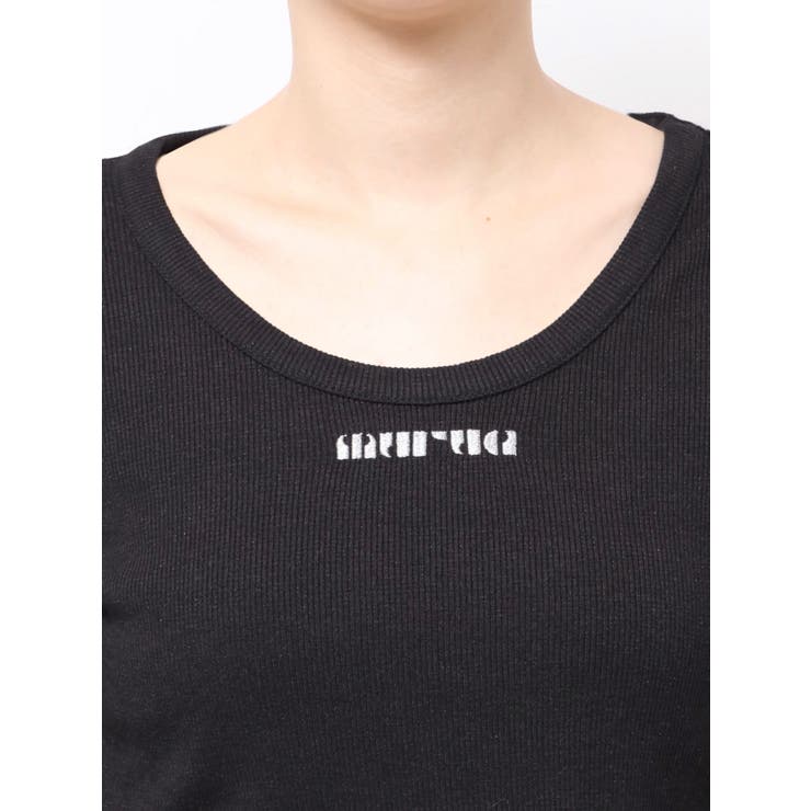 ロゴラメテレコトップス | MURUA | 詳細画像42 