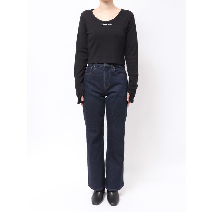 ロゴラメテレコトップス | MURUA | 詳細画像46 