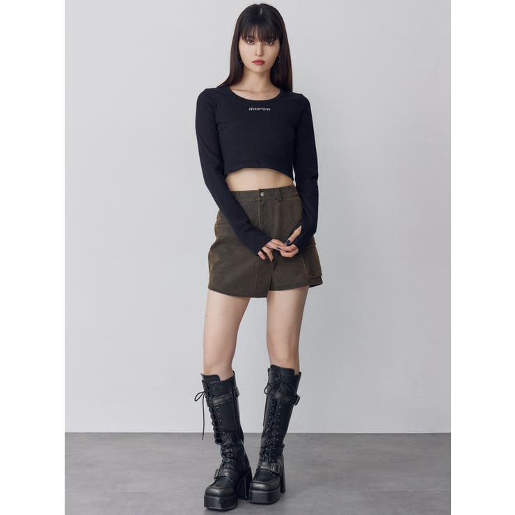 HOTFIXロゴテレコトップス | MURUA | 詳細画像10 