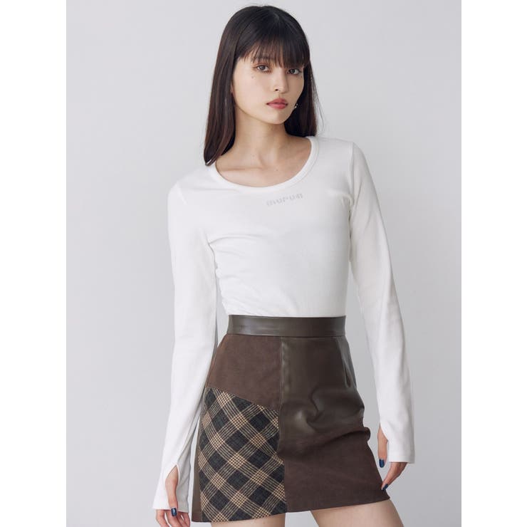 HOTFIXロゴテレコトップス | MURUA | 詳細画像2 